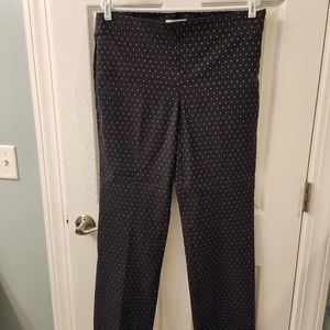 White House Black Market Polka Dot Dress Pants. Size 14R